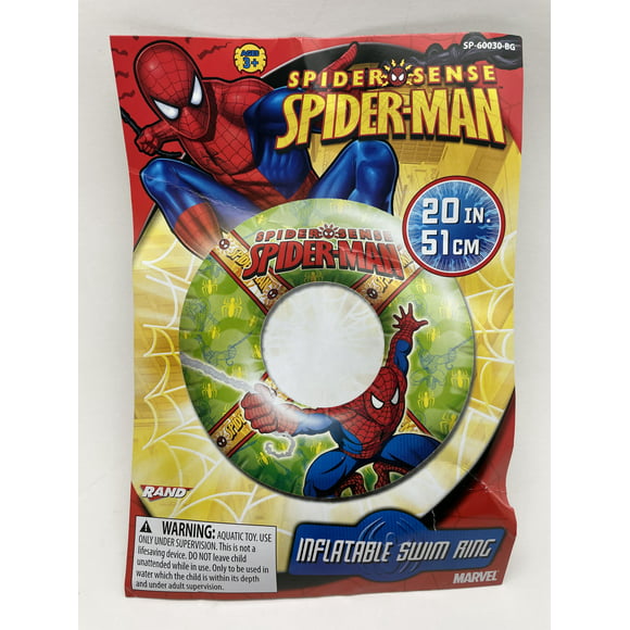 Pool Toys Spider-Man Inflatable Swimming Ring 20"